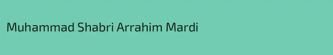 Muhammad Shabri Arrahim Mardi